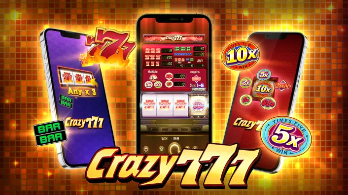 TH777 mobile app on a smartphone, showing exclusive promotions